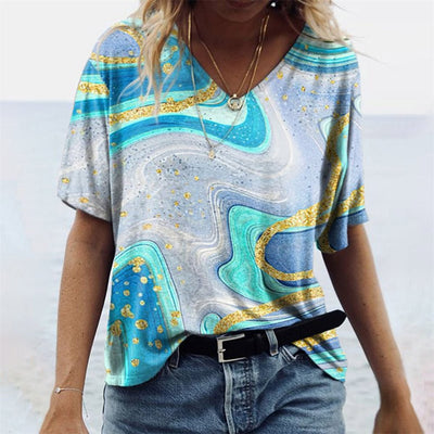 Regina - Originelles Damen-T-Shirt im Boho-Stil