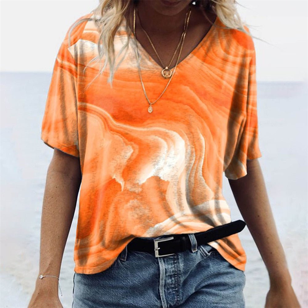 Regina - Originelles Damen-T-Shirt im Boho-Stil