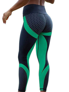 Renate - Sportliche Aktiv-Leggings in Grün