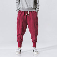 Riku | Bequeme Haremhose in Rot