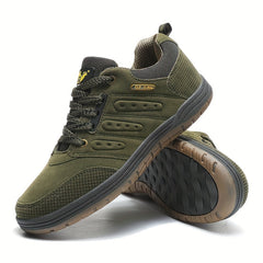 Peter | Robuste Wanderschuhe in Olivegrün