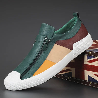 Rolf - Stylish Men's Genuine Leather Sneakers for Comfort and Durability