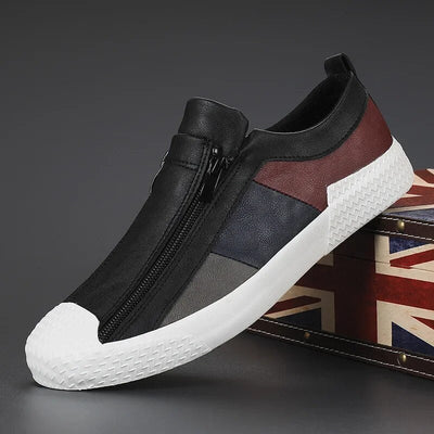Rolf - Stylish Men's Genuine Leather Sneakers for Comfort and Durability