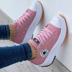 Doreen | Orthopädische Trend Sneaker in Rosa