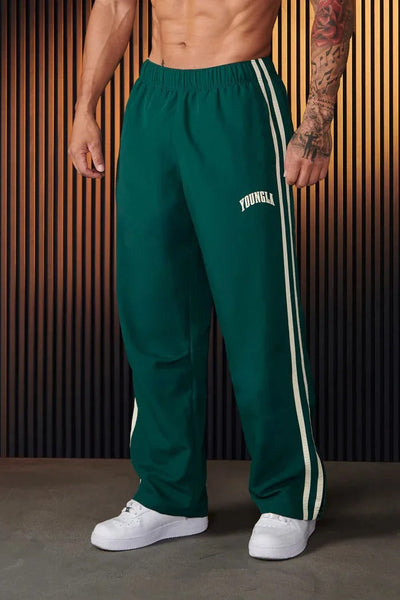 Rubén- Herren Sporthose mit Doppelstreifen Print