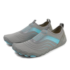 Sabrina | Rutschfeste Unisex Barfußschuhe in Grau