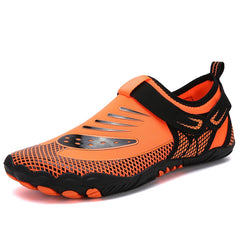 Lisa | Rutschfeste Wasserdichte Barfußschuhe in Orange 2