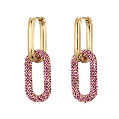 Micara - Sparkle Loops - Ohrringe