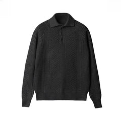 Anahi | Klassischer und eleganter Sommerpullover in Schwarz