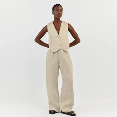 KATHE I ESSENCE-WESTE in Khaki