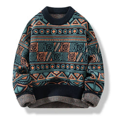Benjamin | Vintage Icelandic Sweater in Blue