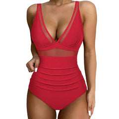 Teresa® | Stilvoller Strandbadeanzug in Rot