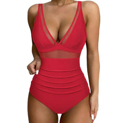 Belén® | Stilvoller Badeanzug in Rot