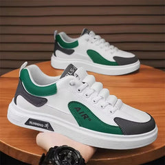 Aldous | Lässige Leder-Sneaker in Grün