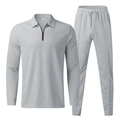 Lars - Jogging-Set - Freizeit in Grau