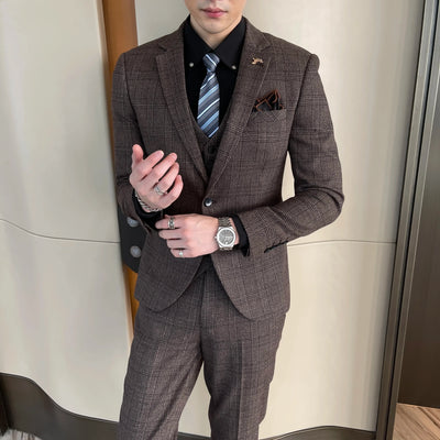 Herren Elegante Hochzeitsgast Anzug | Dreiteiliges