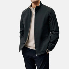 Marvin™ | Herren Freizeitjacken mit Stehkragen in Schwarz
