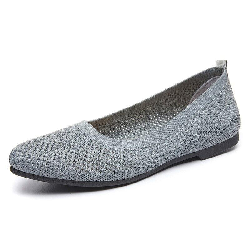 Marcela® | Graue orthopädische Ballerinas