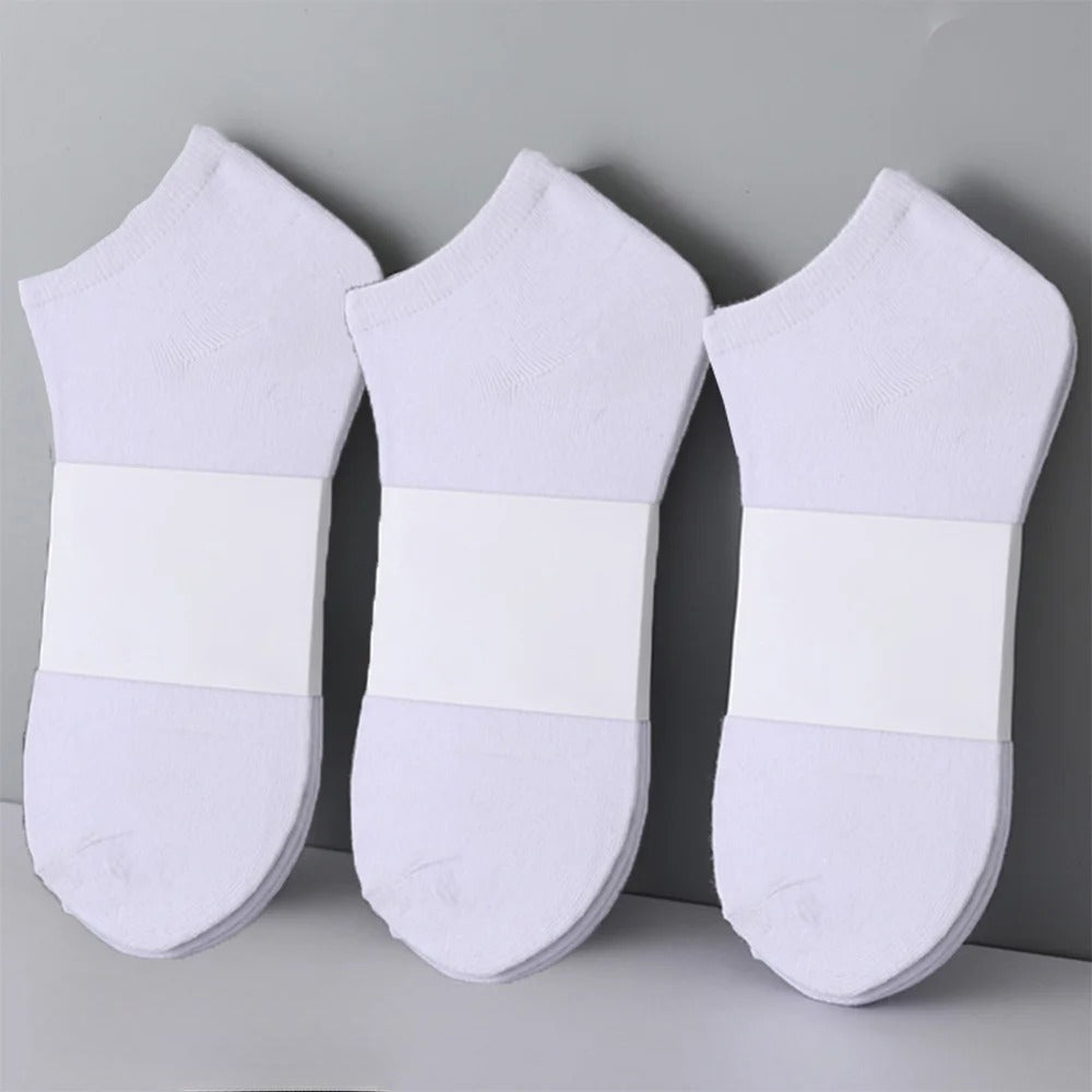 Charlie - Einfarbige Knöchelsocken - Atmungsaktive Unisex-Socken