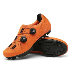 Nadine | Sportliche Rennrad Schuhe in Orange MTB