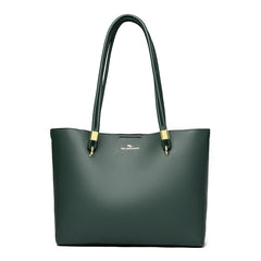 Maelie – Schultertaschen aus Leder in Grün