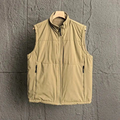 Nico - maßgeschneiderte Premium-Weste in Khaki