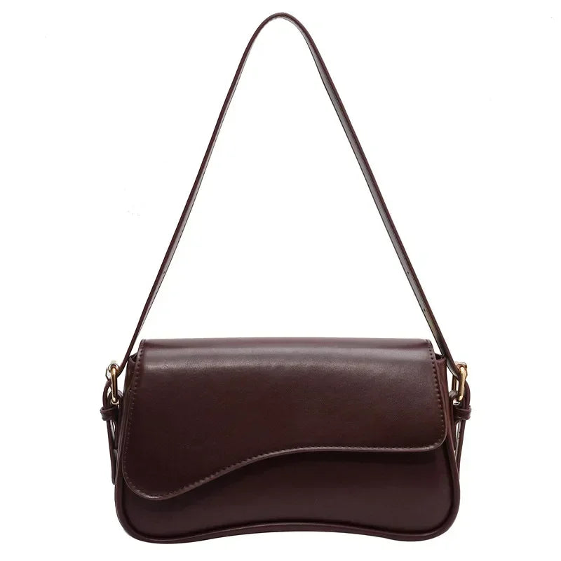 Juneesa - Flap Umhängetasche - Vintage Leder Mode
