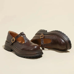 Greta-Marie® | Zeitlose Elegante Schuhe in Braun