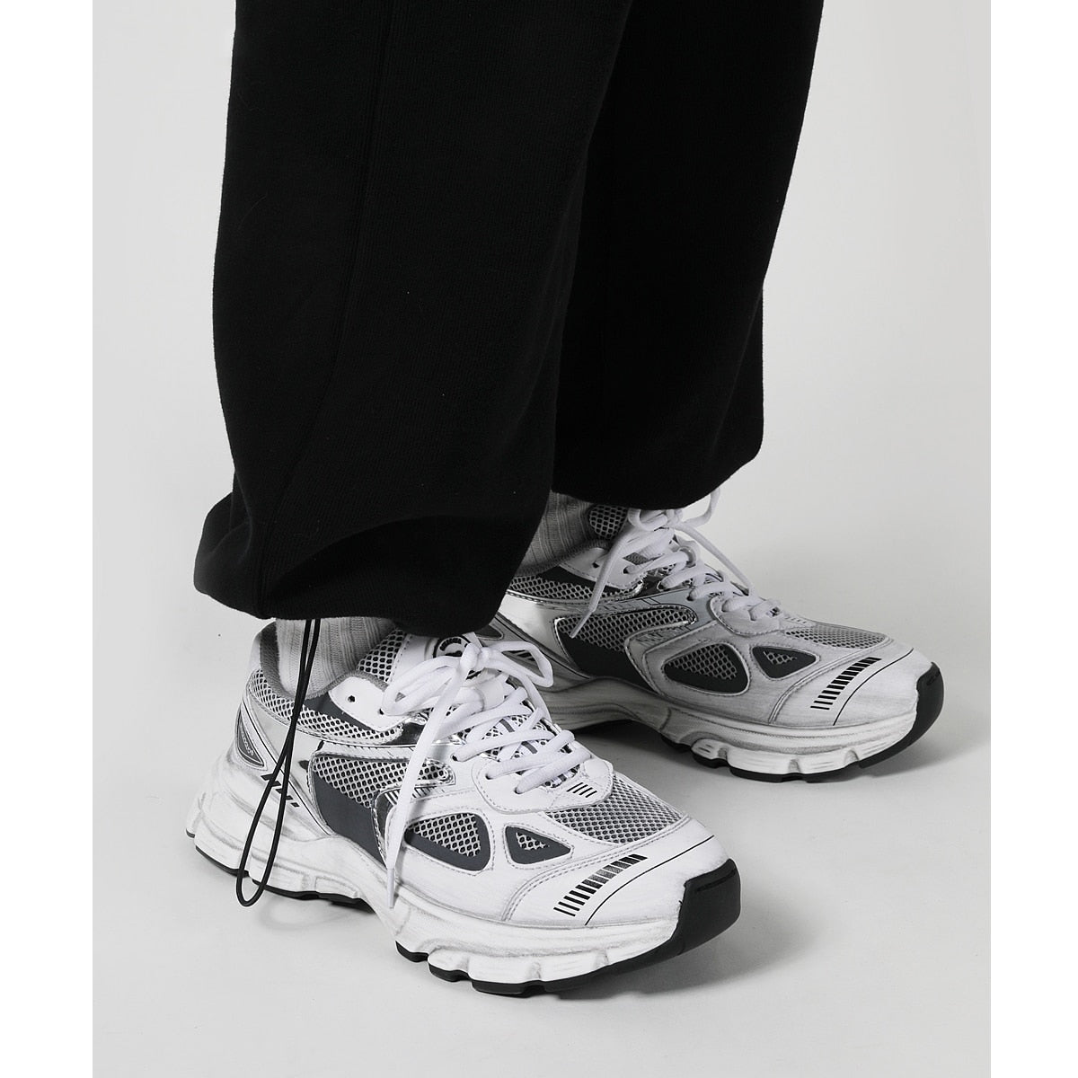 Chunky Retro-Mesh Turnschuhe für Herren