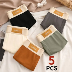 5Stück Männer Unterwäsche Reine Baumwolle Boxershorts in 5Stück Multi