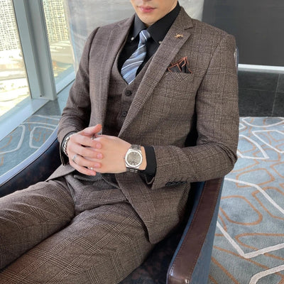 Herren Elegante Hochzeitsgast Anzug | Dreiteiliges