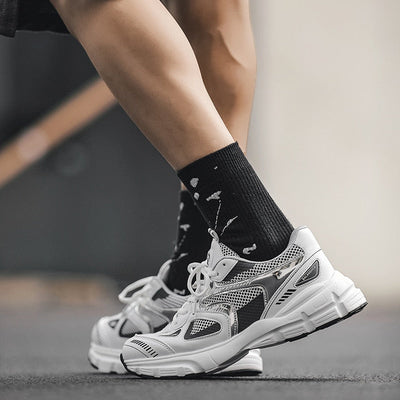 Chunky Retro-Mesh Turnschuhe für Herren