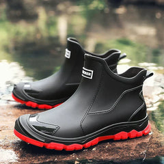 Joachim | Herren Klassischer Lederstiefel Schuhe in Rot