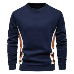 Jonas | Eleganter Pullover für Herren im Alltag in Dunkelblau