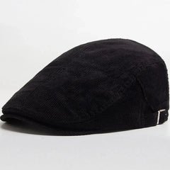 Beeckhoven™ | Stylish Corduroy Cap in Schwarz