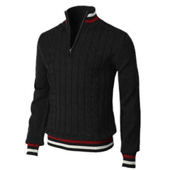 Tristan - Eleganter Pullover für Herren in Schwarz
