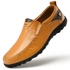 Oreno - zeitlose Loafer in Gelb