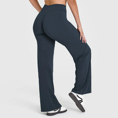 Neria | Gerade Yoga Hose in Blaubeere