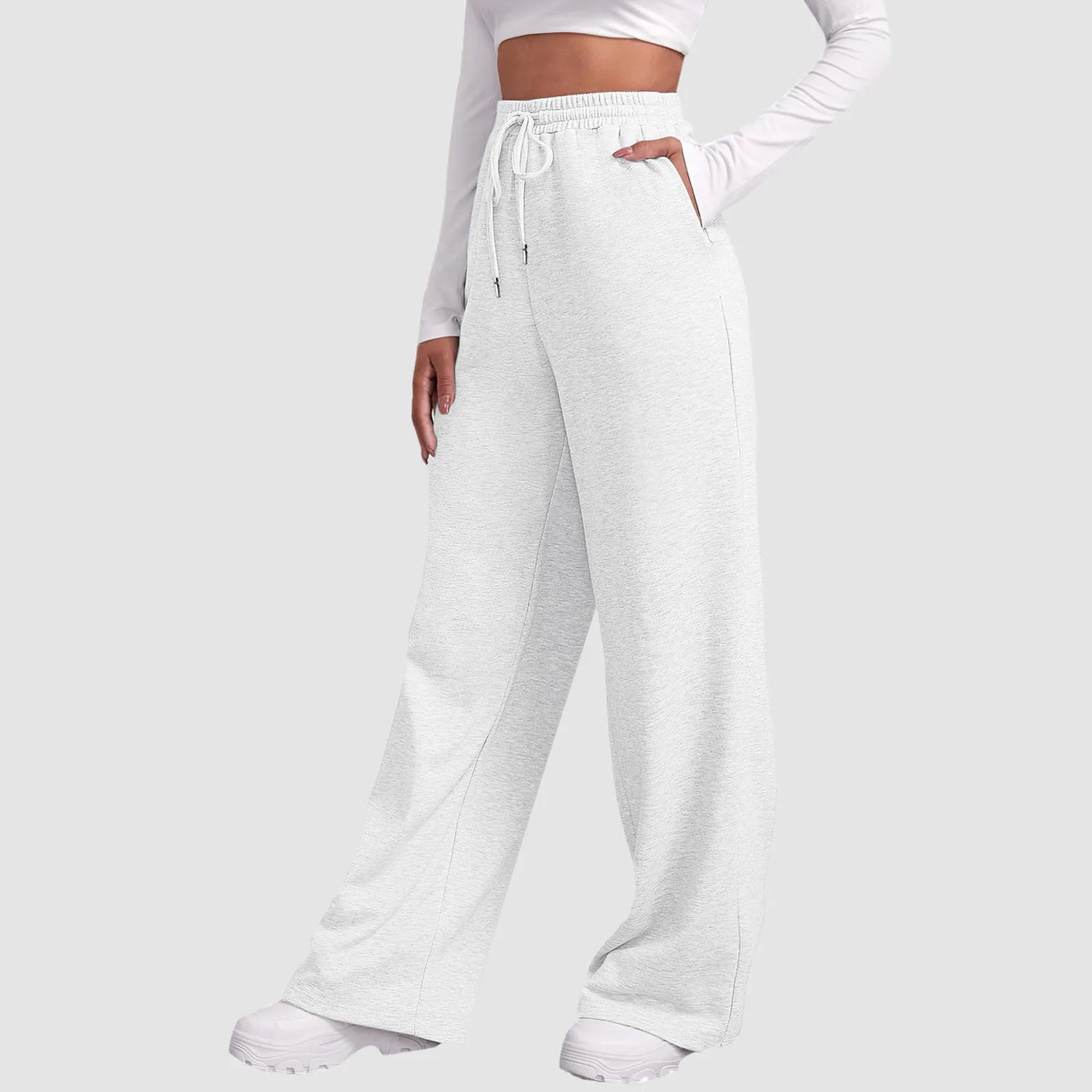 Violeta® | Lässige Jogginghose mit weitem Bein