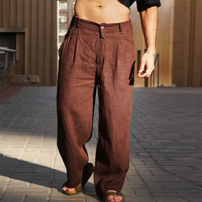 Romeo | WEITE LEINENHOSE