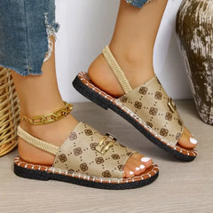 Noelle | Rutschfeste Orthopädische Sandalen™ in Braun