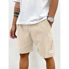 Geo | Bequeme Shorts in Beige