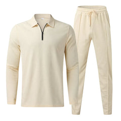 Lars - Jogging-Set - Freizeit in Beige