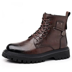 Elegante Business Stiefel für Herren in Braun