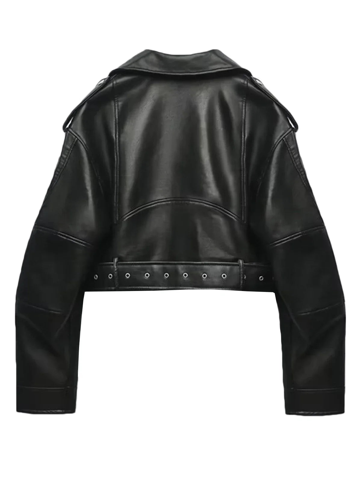 Klassische Damen Bikerjacke | Lässig
