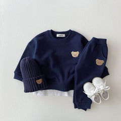 CubCouture - Jogging-Set für Ihr Kleinkind - Bärenset in Dunkelblau