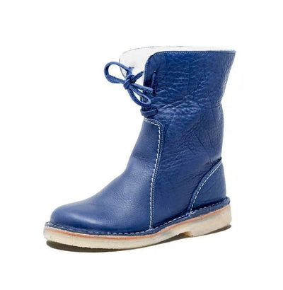 Amanda – Winterstiefel im Vintage-Stil – Fellgefüttert
