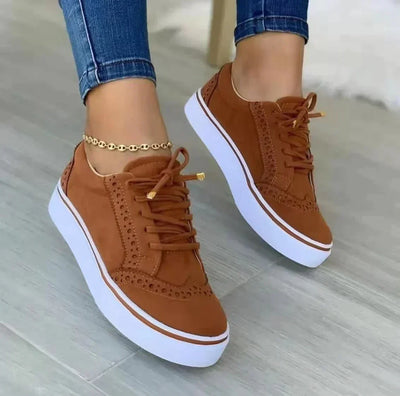 Angelina - Sneakers – Dicke Plateausohle