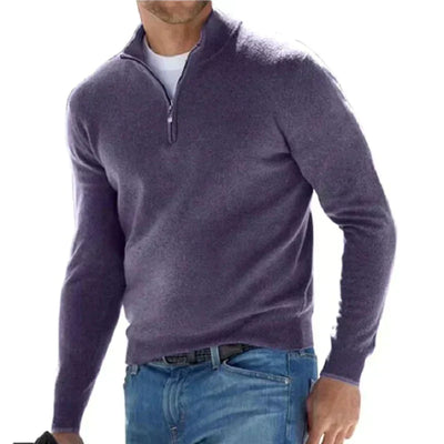 Ralf Polo - Modischer Reißverschluss-Pullover für Männer