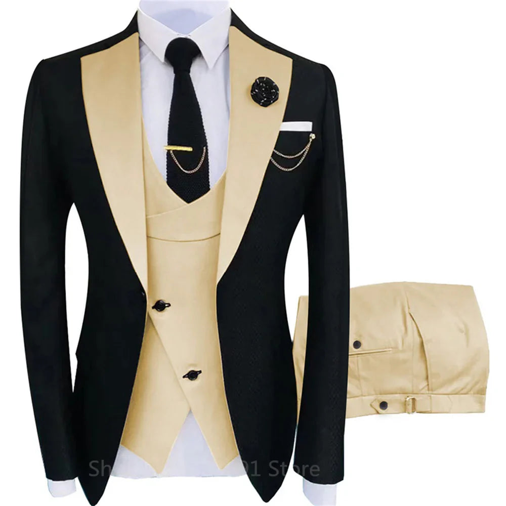 Herren Slim Fit Hochzeitsgast Anzug | Formelle